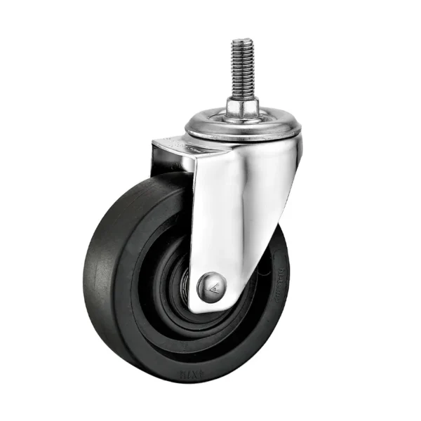 100mm Heat-Resistant Stainless Steel Casters - 100kg Load