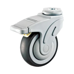 3 Inch Medical Total Brake Caster with Nylon Bracket - High-Quality Mobility