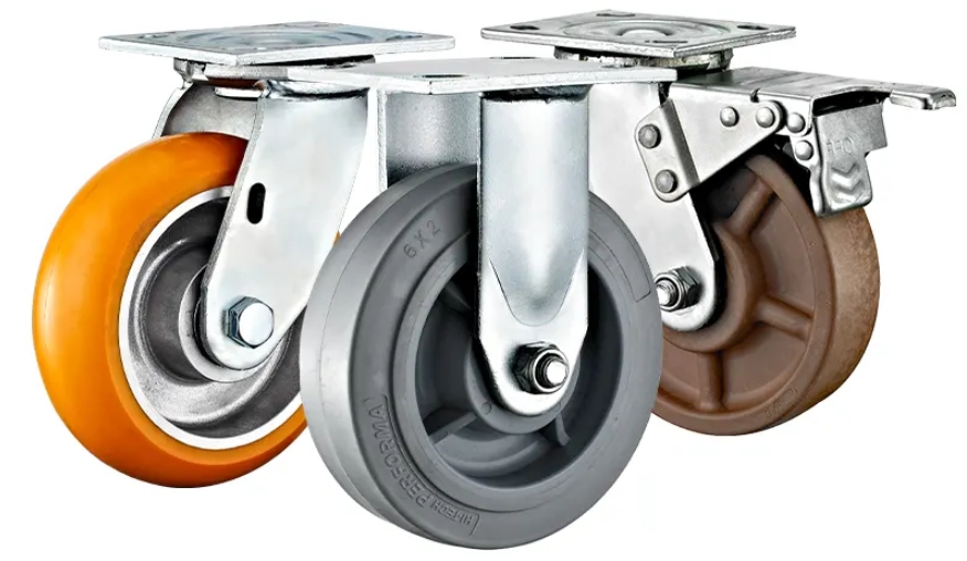Plate Mounted Casters